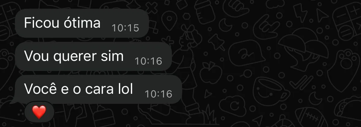 Depoimento de cliente AfterLens AI ensaio boudoir